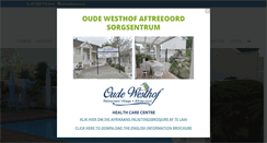 Desktop Screenshot of oudewesthofvillage.co.za